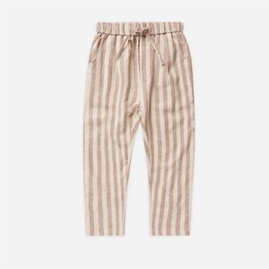 NWT Rylee + Cru Linen Ethan pant in clay  12-18 months